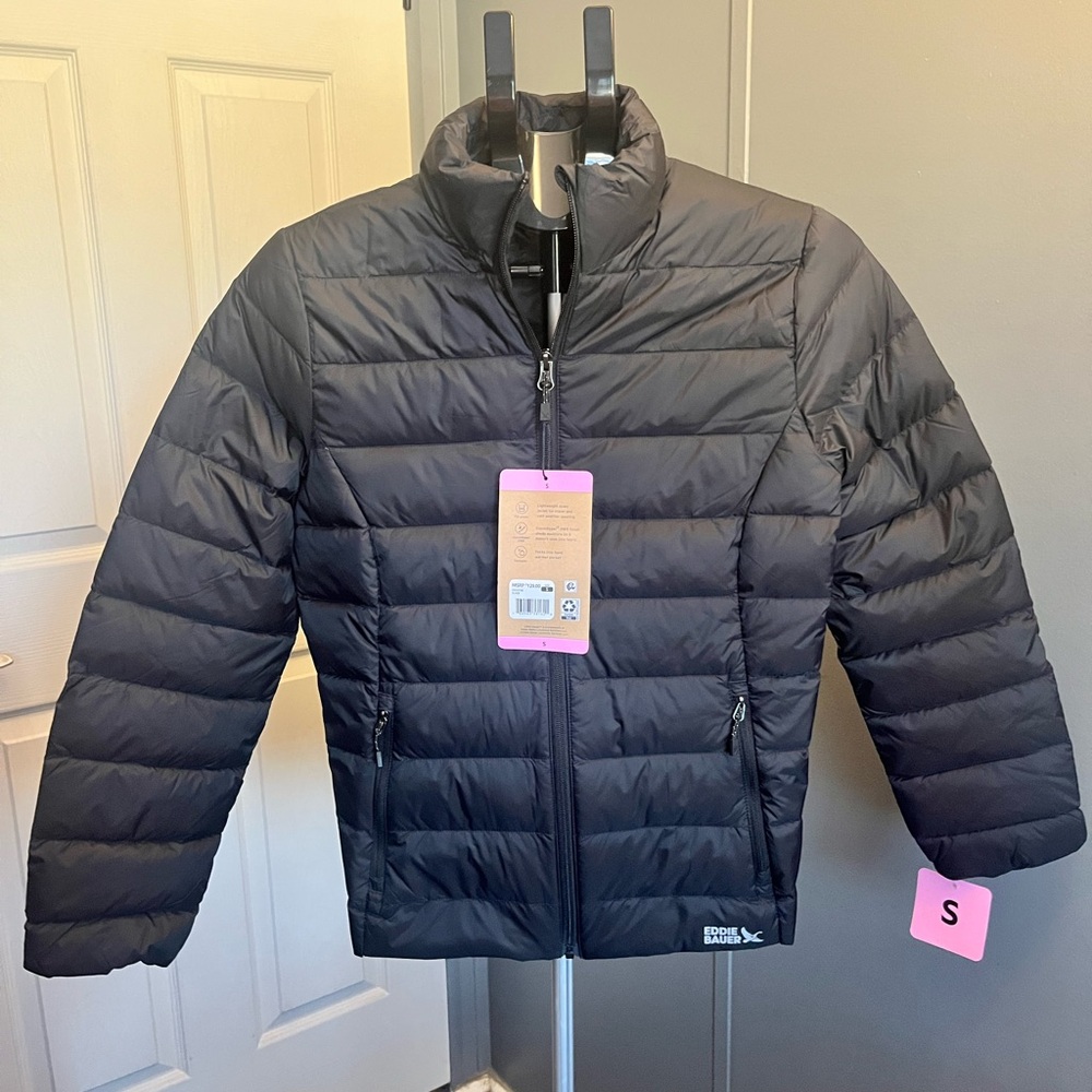 Eddie Bauer Black Puffer Jacket